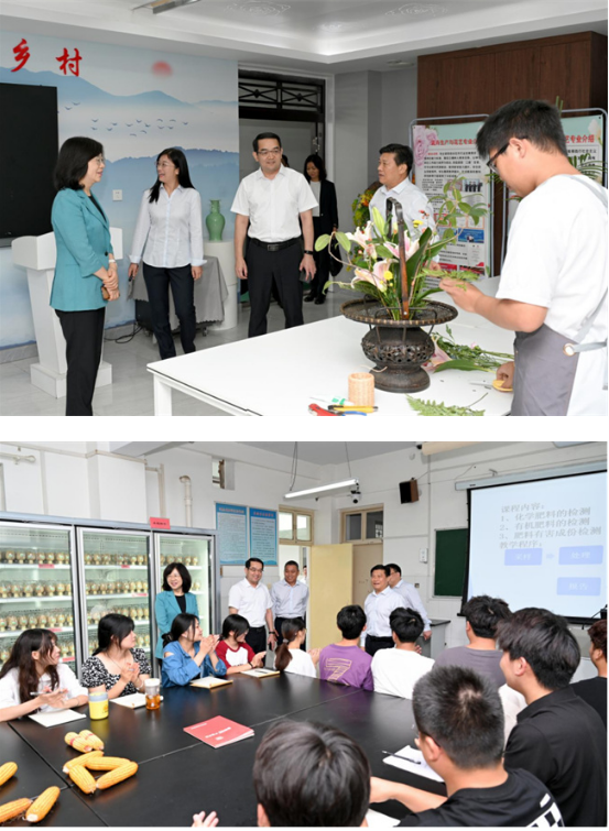 河南农业职业学院两厅共建迎来发展新机遇